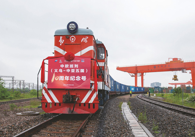 时效加速 中欧班列助力义乌商品“买卖全球”